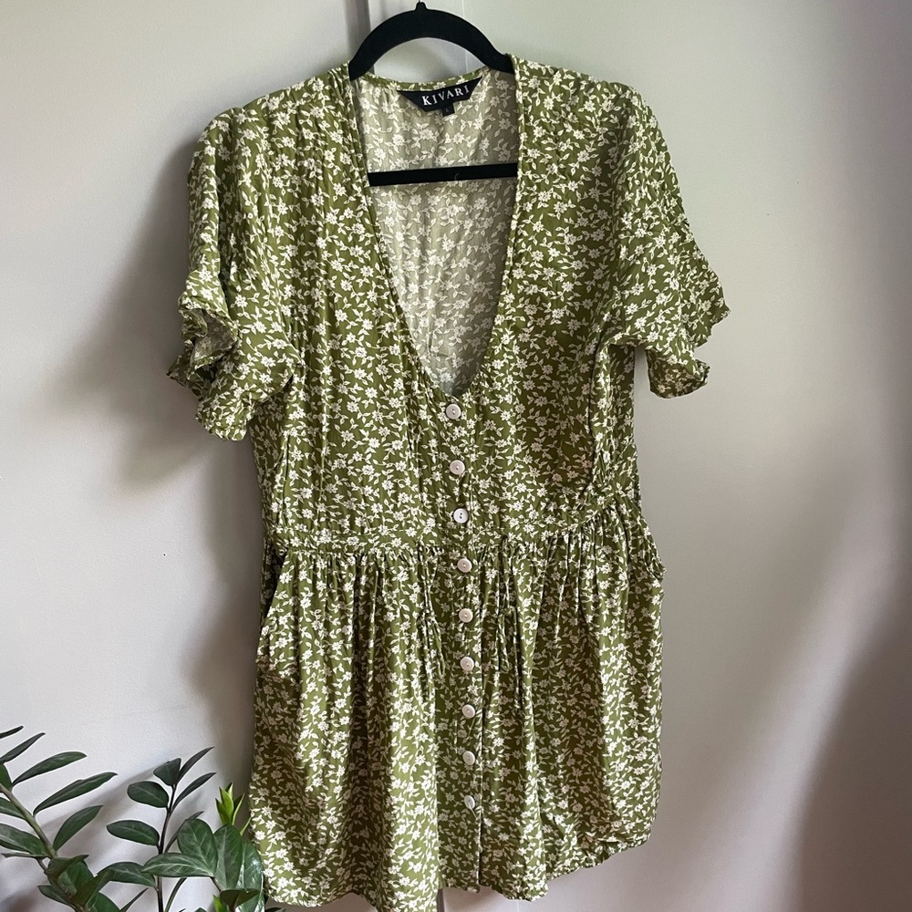 Kivari Green Dress